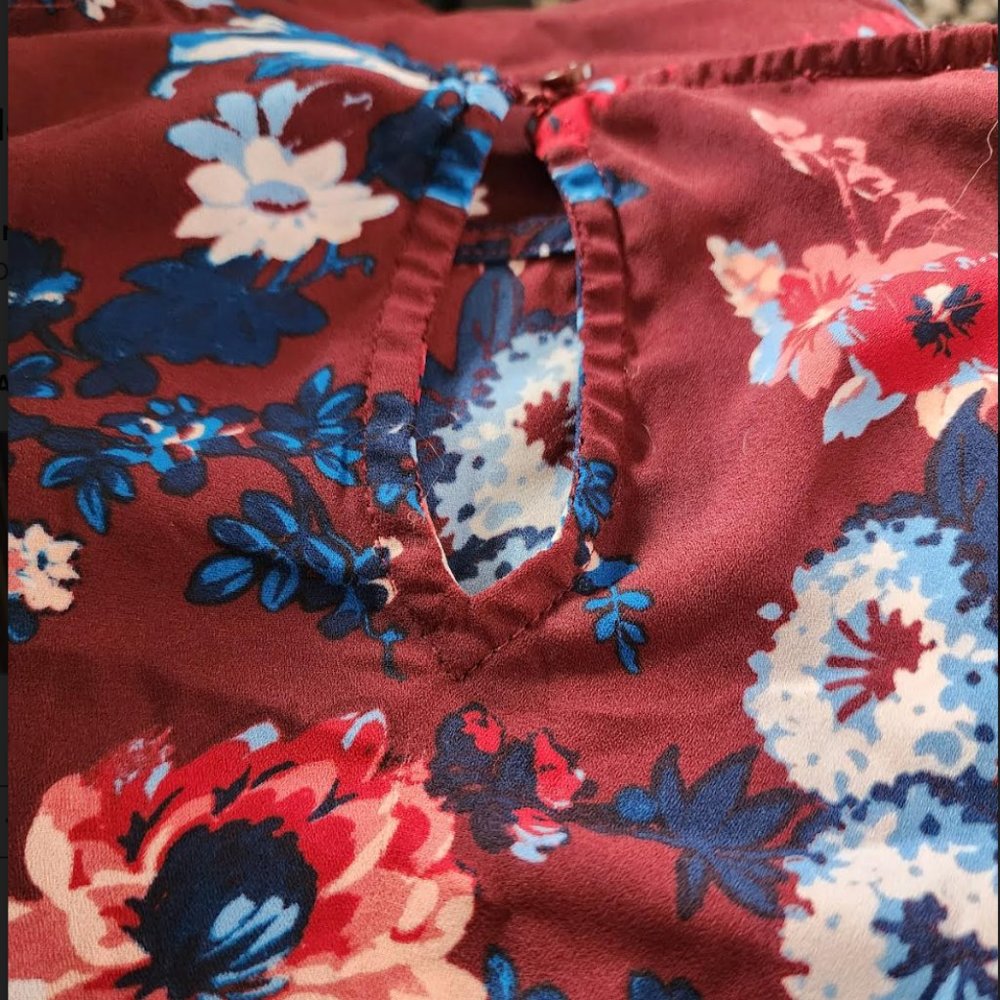 A.N.A Mult-Colored Blouse - Picture 4 of 4